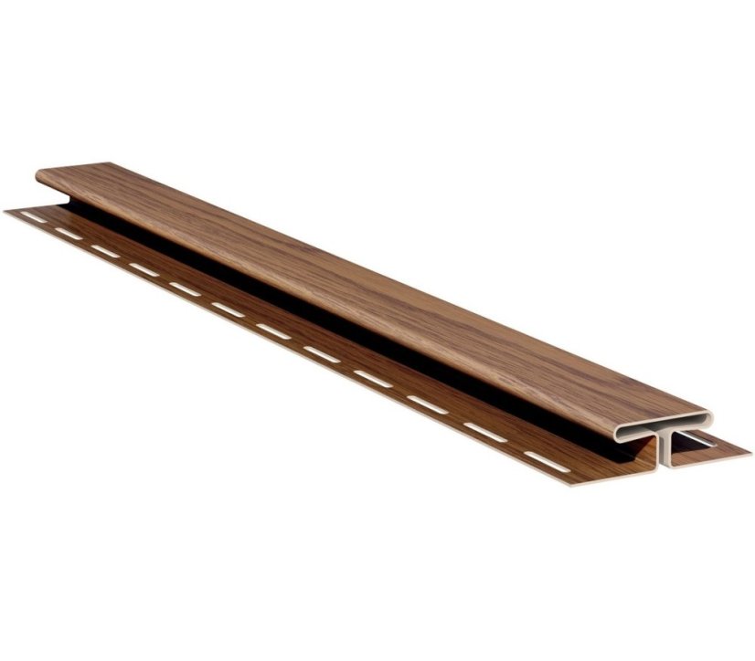 Spojovací H profil WOOD SIDING SV-18 - Barva: balancovaný dub