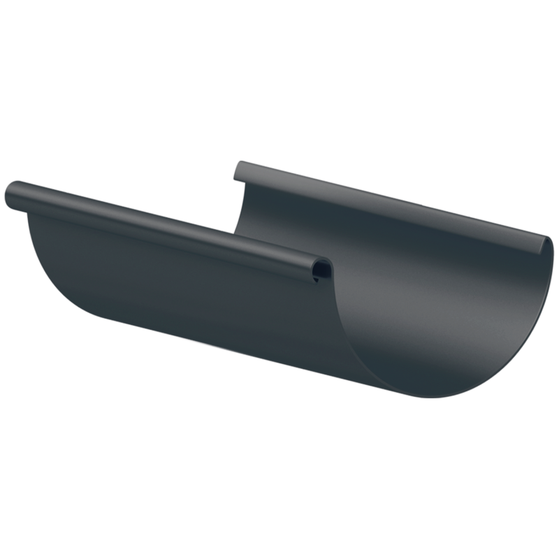 Lakovaný okapový žlab 250 mm - Rozměr: 3 m x 250 mm, Barva: RAL 7016 antracit