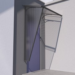 Boční stěna T-160 levá antracit / čirá
