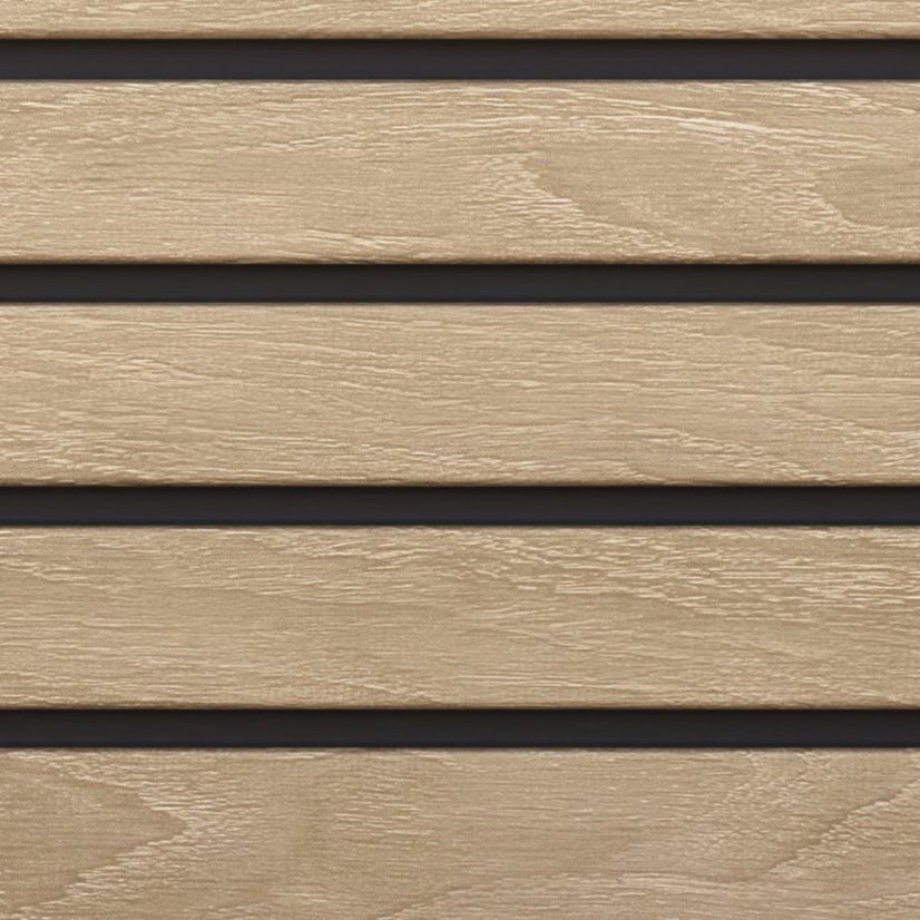 Fasádní obklad - WOOD SIDING SVP-B6 FRONTO V-BLACK - 60 dub