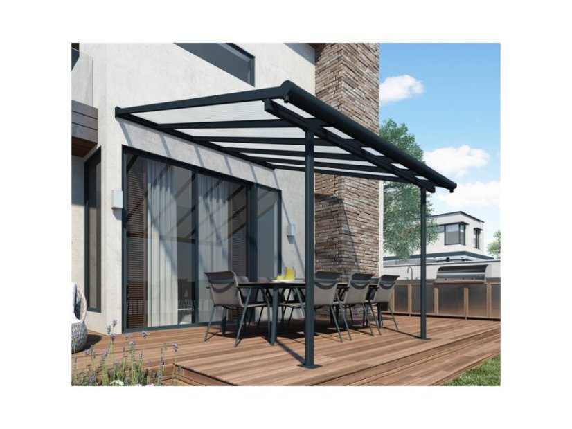 Hliníková pergola Sierra - antracit