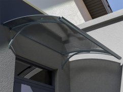 Vchodová stříška L-160 antracit / kouřová