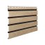 Fasádní obklad - WOOD SIDING SVP-B6 FRONTO V-BLACK - 60 dub