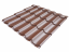 Plechová střešní krytina Classic Tile - RAL 8017 hnědá