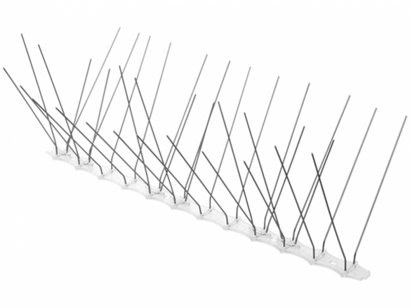 Hrotový pás proti ptákům - Rozměr: 14 x 34 cm