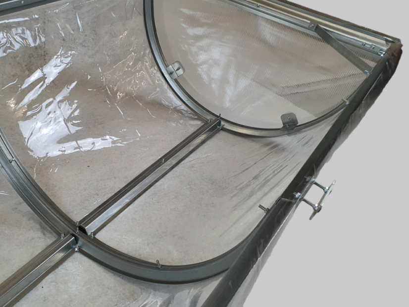 Kryt pro vyvýšený záhon Covertec - Varianta: 150 x 75 x 44 cm