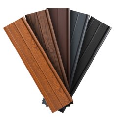 Plechová plotovka SPAZIO - rovná