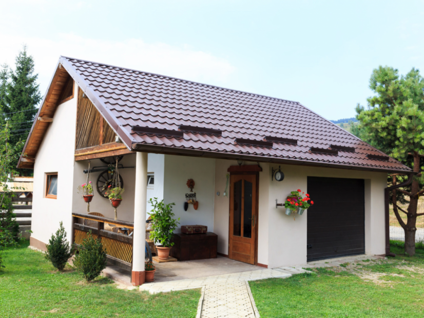 Plechová střešní krytina Classic Tile - Rozměr: 2250 x 1200 mm, Barva: RAL 7024 grafit