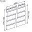 Fasádní obklad - WOOD SIDING SVP-B6 FRONTO V-BLACK - 56 zlatý dub