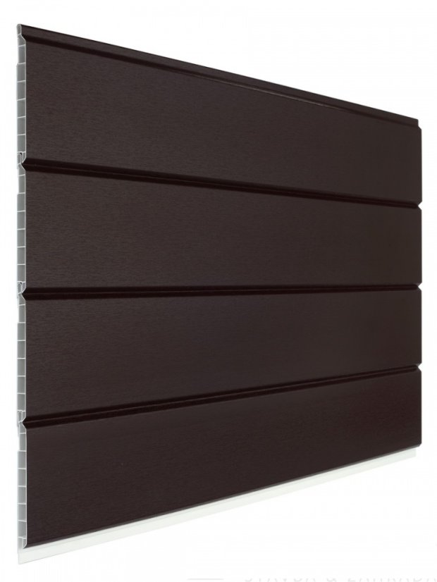 Plastová palubka Profi DECOR P550 foliovaná - 7505 hnědá palisandr