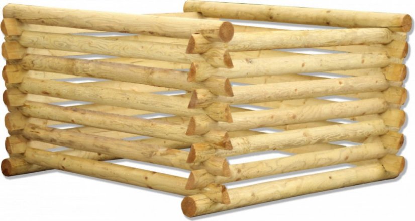 Dřevěný kompostér Natur