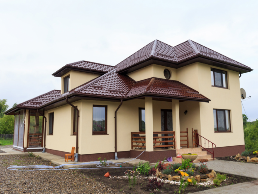 Plechová střešní krytina Classic Tile - Rozměr: 2250 x 1200 mm, Barva: RAL 7024 grafit