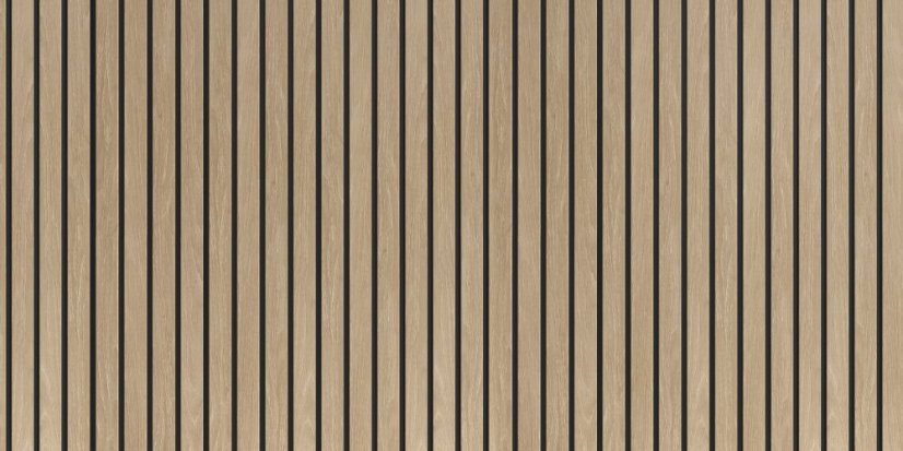 Fasádní obklad - WOOD SIDING SVP-B6 FRONTO V-BLACK - 60 dub