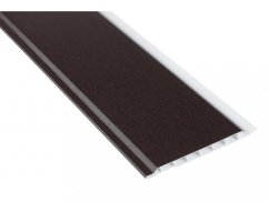 Plastová palubka Profi DECOR P550 foliovaná - 7505 hnědá palisandr