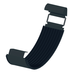 Lakovaná spojka žlabu 250 mm