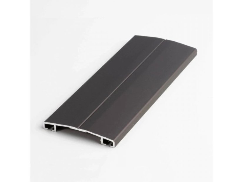 Krycí profil ALU - přítlačný - bronz - Délka: 3 m Krycí profil ALU - přítlačný - bronz - Délka: 3 m