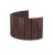 Rovná palisáda Traplast T99570 (29x2,1x101,4 cm) - hnědá