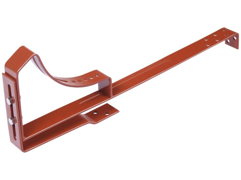 Držák roštu stoupací plošiny falcovaná krytina - Barva: hnědá