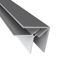 Rohový profil vnější/vnitřní 2-dílný UNI FS-222 - 25 Graphite
