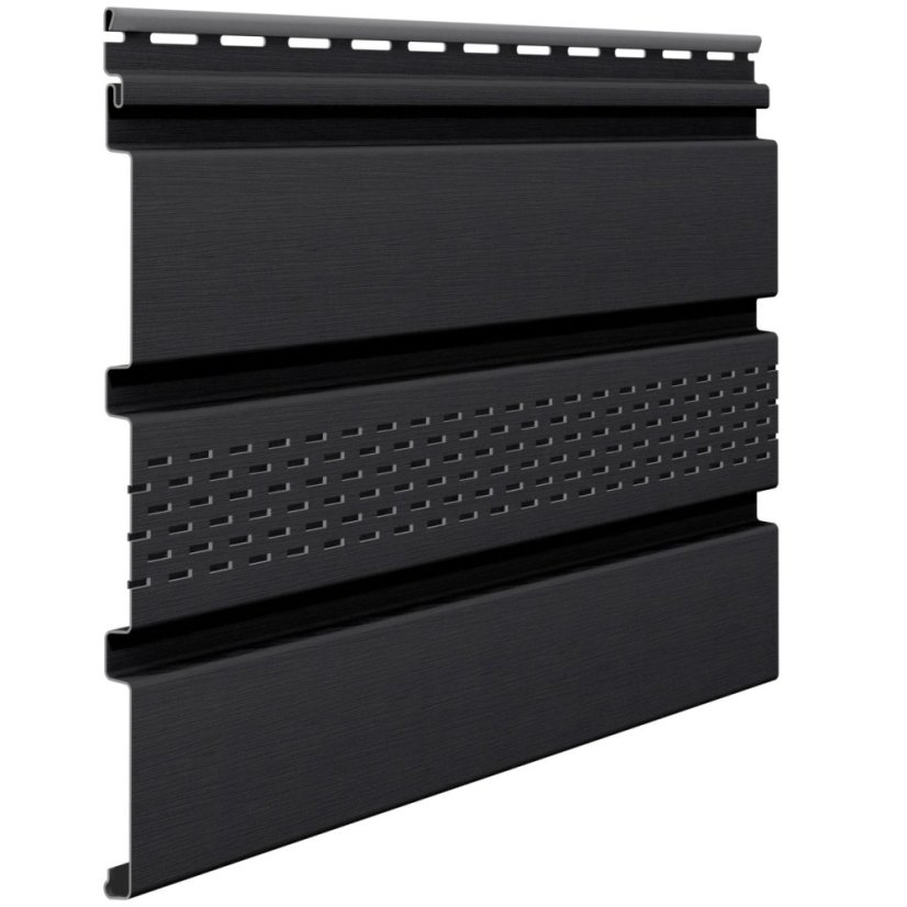 Podhledový panel větrací - DECO SOFFIT SV-07 INFRATOP - 09 grafitová