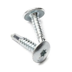 Samořezný vrut k plotovkám hnědý/stříbrný