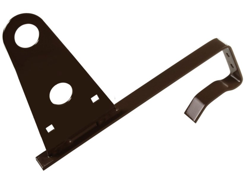 Držák trubkové sněhové zábrany betonová a pálená krytina - Barva: černá