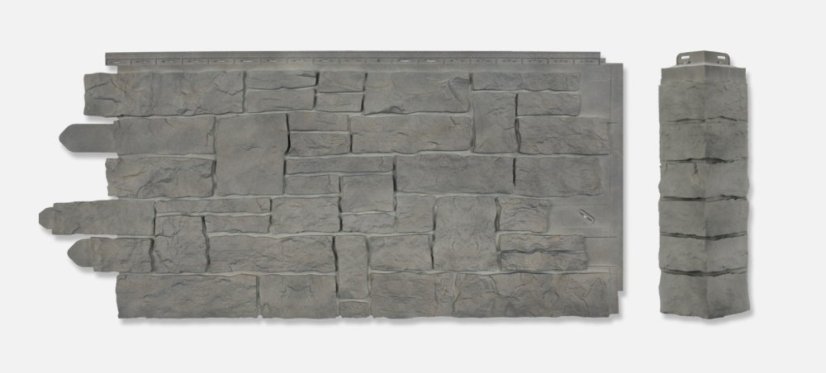 Fasádní obklad - NOVIK Stacked Stone SK100 - 350 Smoke