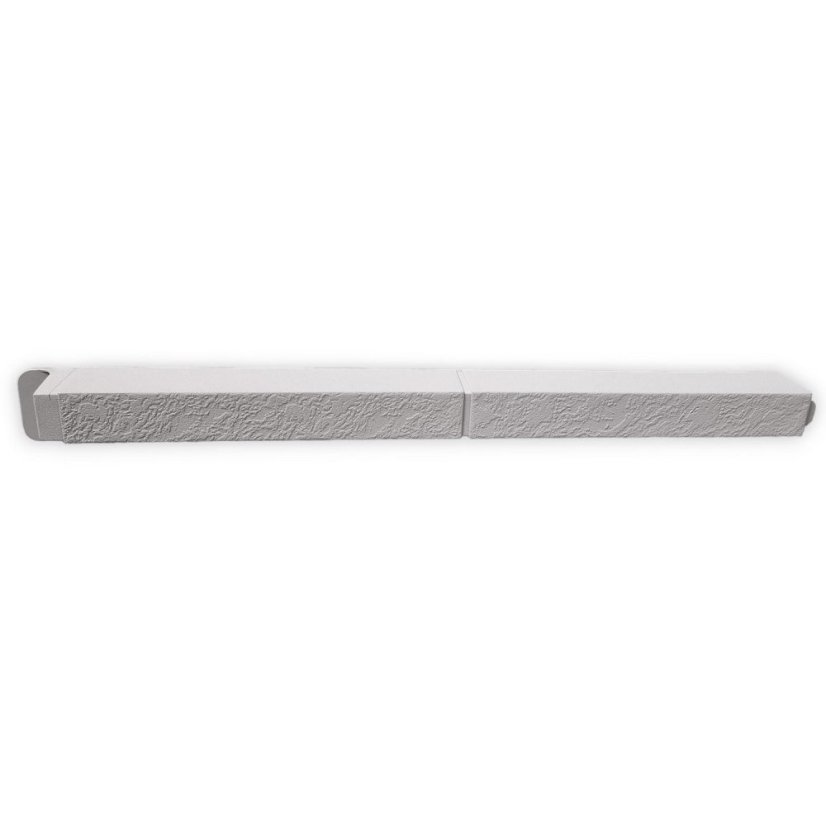 Lemovací U-profil velký NOVIK Stone UNI PU101 - 100 Gray Mortar
