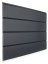 Plastová palubka Profi DECOR P550 foliovaná - 1014 antracit šedá - Varianta: 3 m