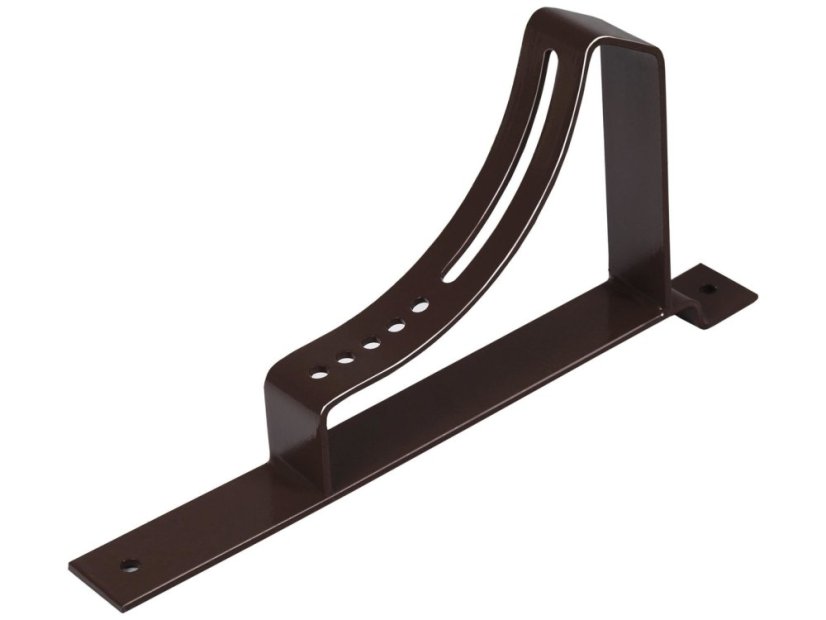 Držák roštu stoupací plošiny pro plechovou krytinu - Varianta: Plechová krytina, Rozměr: 350/20, Barva: cihlově červená