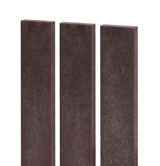 Rovná plotovka Traplast T390 - hnědá