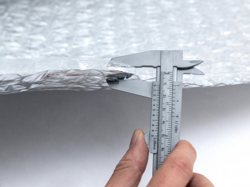 Reflexní parotěsná bublinková fólie ALUBAR Thermo Max - Rozměr: 1,2 x 25 m