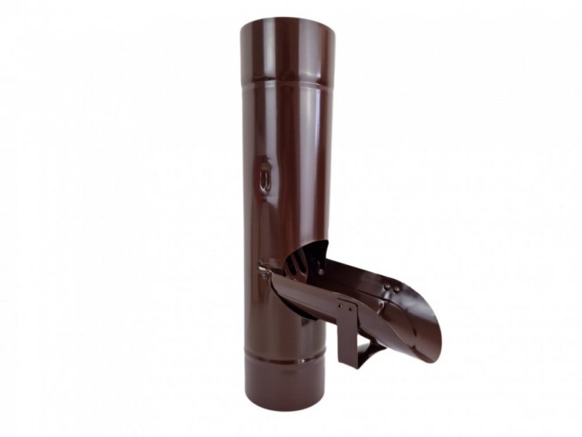 Lakovaný chrlič pro sběr dešťové vody 80 mm - Barva: RAL 7016 antracit