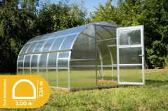 Zahradní skleník z polykarbonátu SOL 3/2