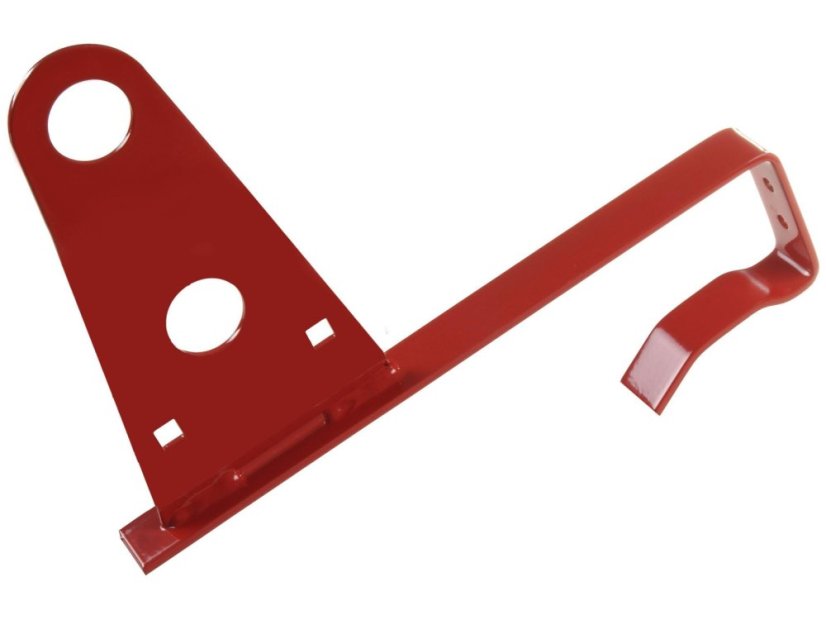 Držák trubkové sněhové zábrany betonová a pálená krytina - Barva: černá