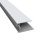 Ukončovací U profil 2-dílný UNI FS-252 - 25 Graphite