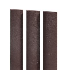 Půlkruhová plotovka Traplast T330 - hnědá