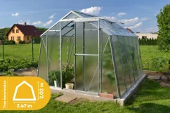 Zahradní skleník se sklem Hobby H 7