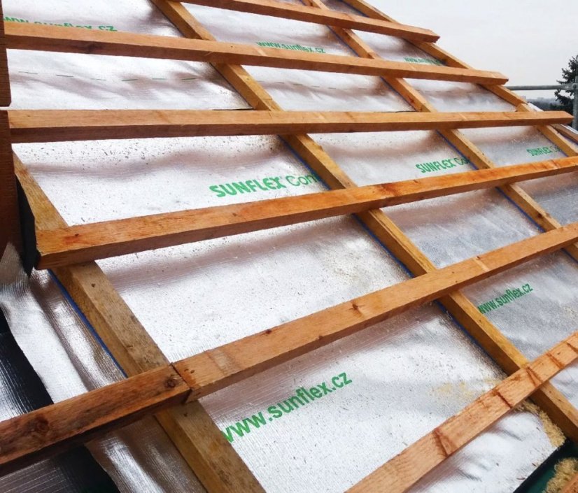 Difůzní podstřešní fólie SUNFLEX Contact PRO