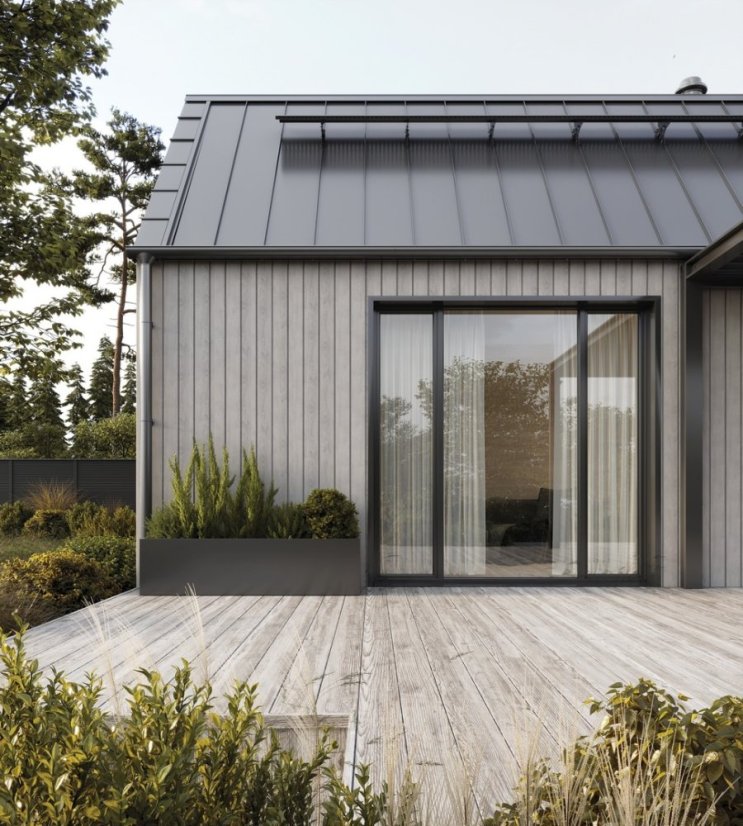 Fasádní obklad - WOOD SIDING SVP-05 - 68 polární dub