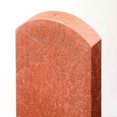 Oblá plotovka Traplast T360 - cihlová