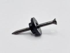 Kalený hřeb s podložkou pro nopové fólie