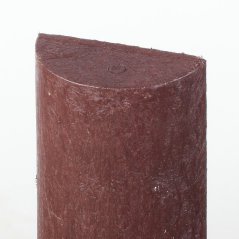 Půlkruhová plotovka Traplast T330 - hnědá