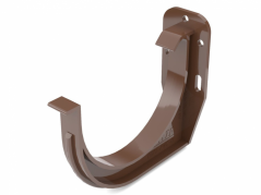 Plastový žlabový hák čelní PVC 100 mm