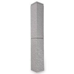 Vnější roh 2-dílný velký NOVIK Stone UNI RU202 - 100 Gray Mortar