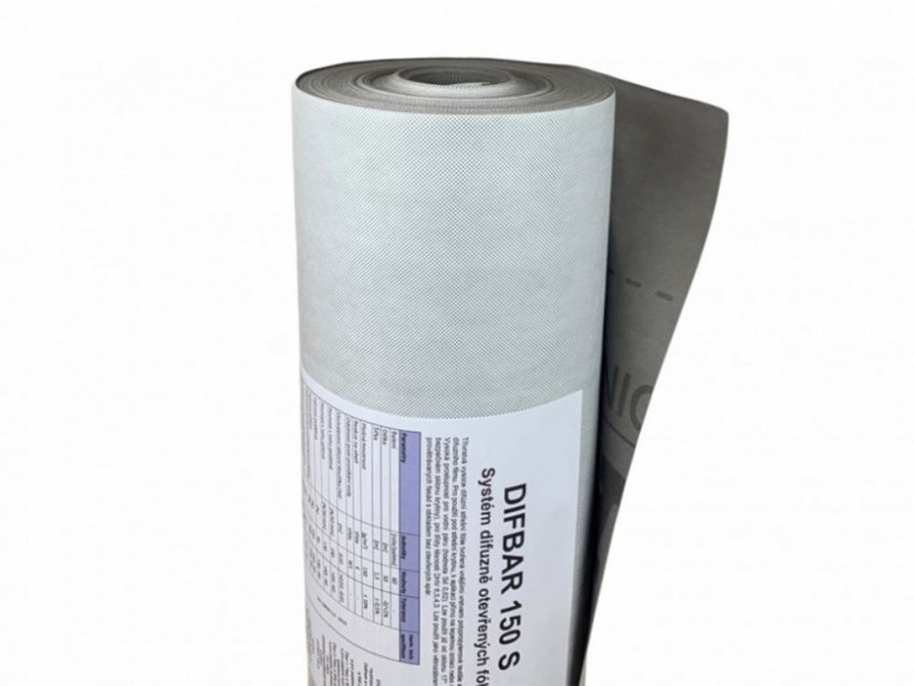 Difůzní podstřešní fólie Difbar