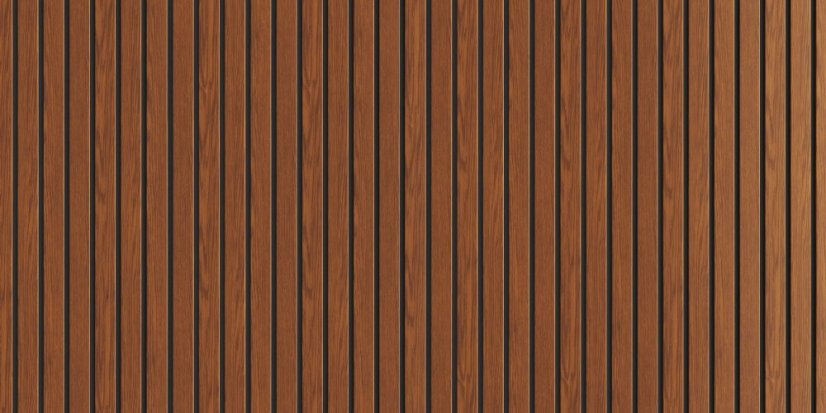 Fasádní obklad - WOOD SIDING SVP-B6 FRONTO V-BLACK - 56 zlatý dub