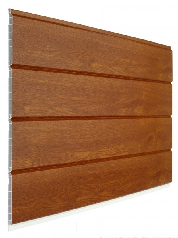 Plastová palubka Profi DECOR P550 foliovaná - 1001 zlatý dub - Varianta: 2 m