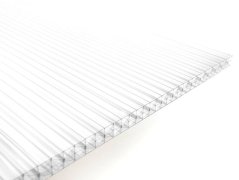 Komůrkový polykarbonát 16 mm - 6 stěn - 2,6 kg/m2 - čirý