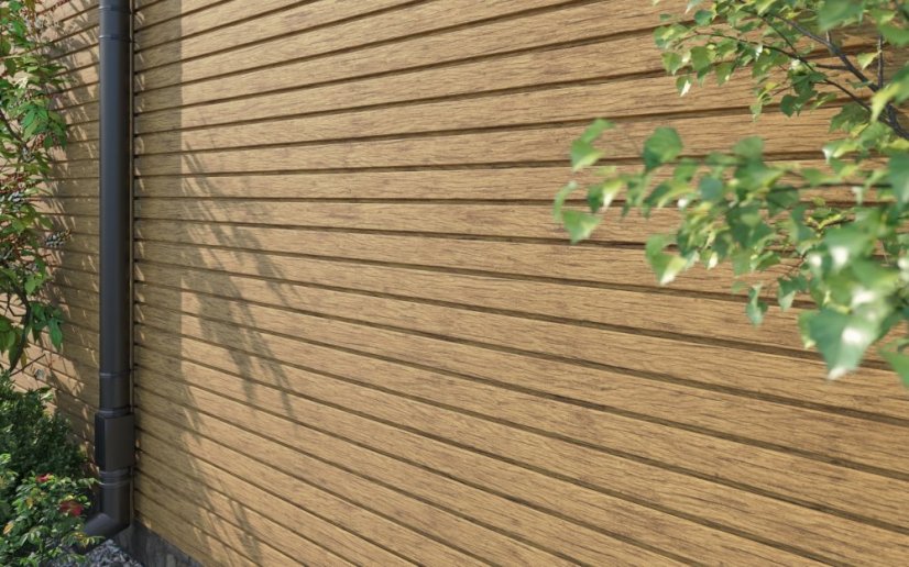 Fasádní obklad - WOOD SIDING SXP-06 MAX3 FRONTO - 62 medový dub